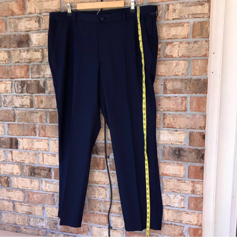 GREGNORMAN Stretchy Moisture Wicking Club‎ House Golf Midnight Blue Pants W40